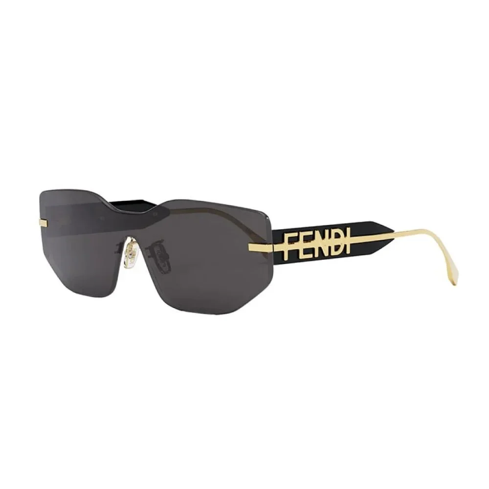 NEW FENDI SUNGLASSES, GRAY WOMEN EYEWEAR FENDI FENDIGRAPHY FE40066U 30A